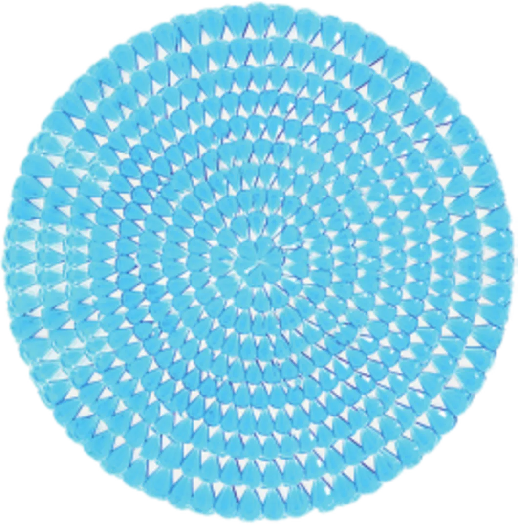 Pvc Bath Mat Circular 55X55 Cm / Abc-501