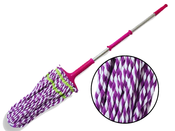 Trapeador Morado Microfibra Grande